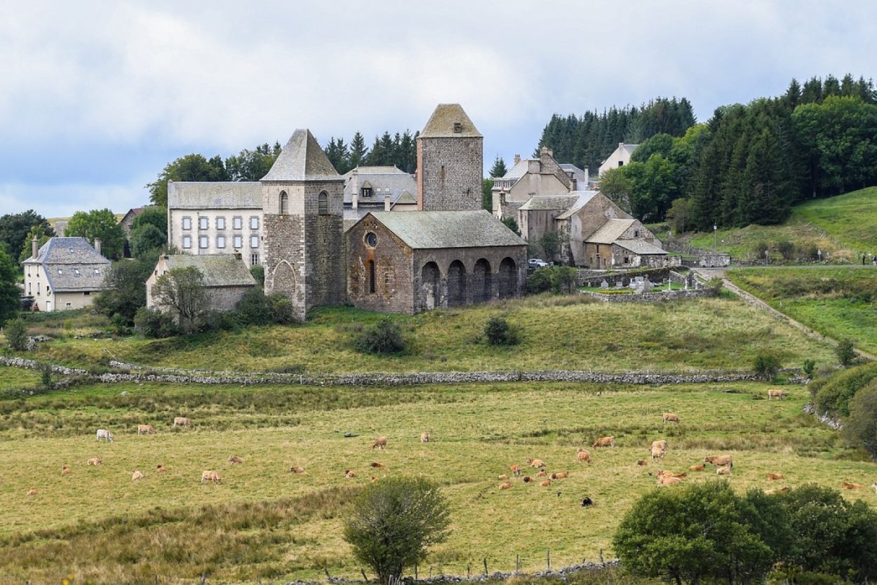 Les Plus Beaux Villages De L Aubrac Carte
